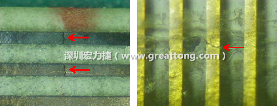 如果擔(dān)心這個(gè)方法可能對(duì)弄斷銅箔線路，也可以試著將銅箔線路旁沒(méi)有銅箔的位置切開，然后試著撕開剝離外層護(hù)膜(cover film)，達(dá)到相同的目的