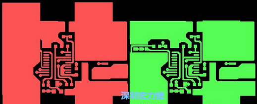 此操作可使文件中大部分的焊盤輸出后仍為焊盤，不會(huì)成為線性焊盤，并且不會(huì)產(chǎn)生像下圖一樣的短路情況