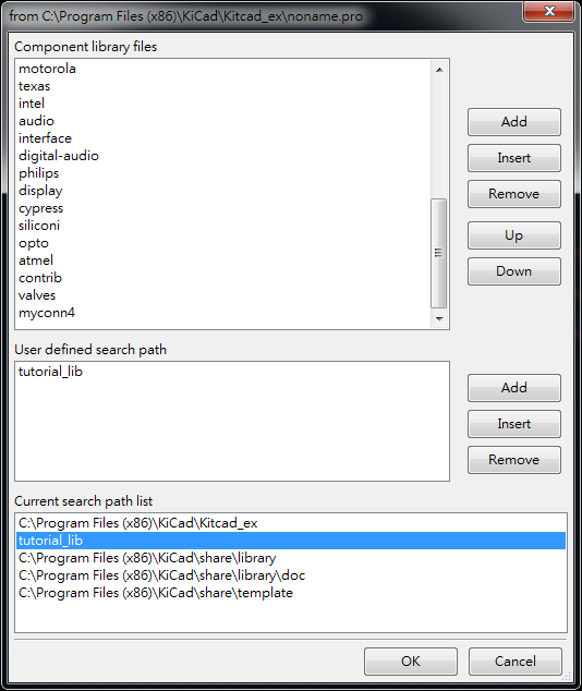 上下兩個(gè)視窗都Add 你的library ，在library browser 就可以找到你的library