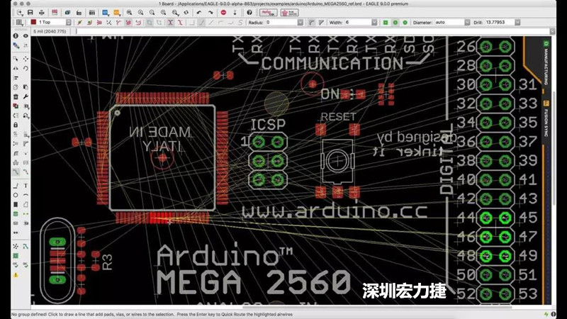 CadSoft EAGLE是一款專業(yè)的印刷電路板(PCB)設(shè)計軟件，低成本、便于使用、功能強大。